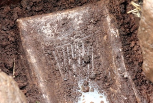 Roman child's coffin, 4th-5th C, Tamworth